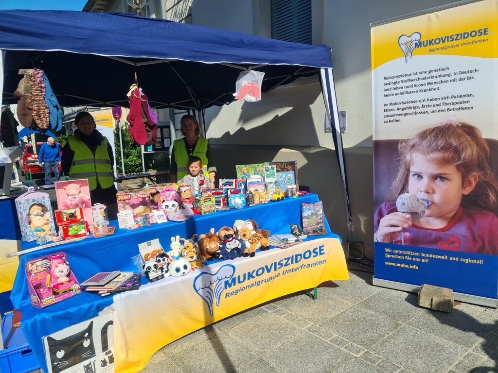 325 Euro Erlös mit Stand in Bad Kissingen