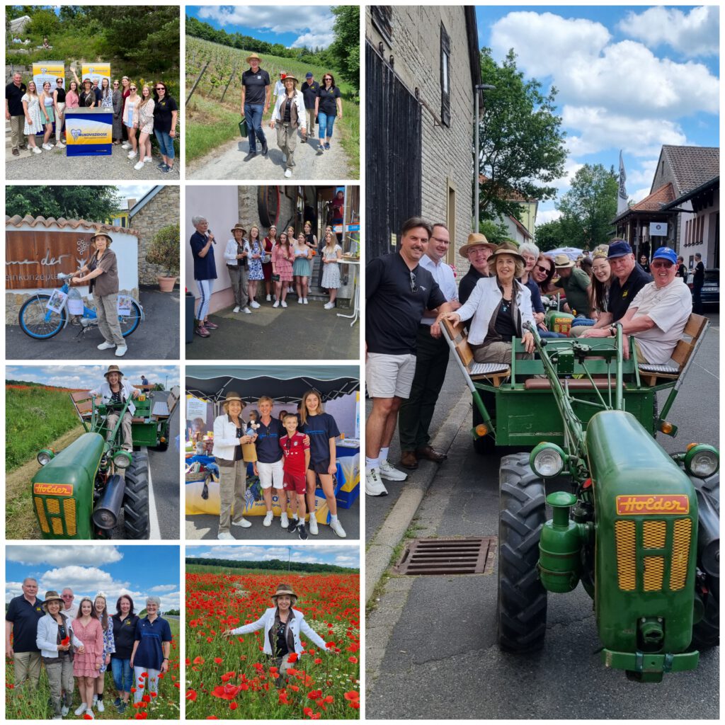 Wandertag mit Michaela May und Spendenübergabe in Höhe von 2000 Euro