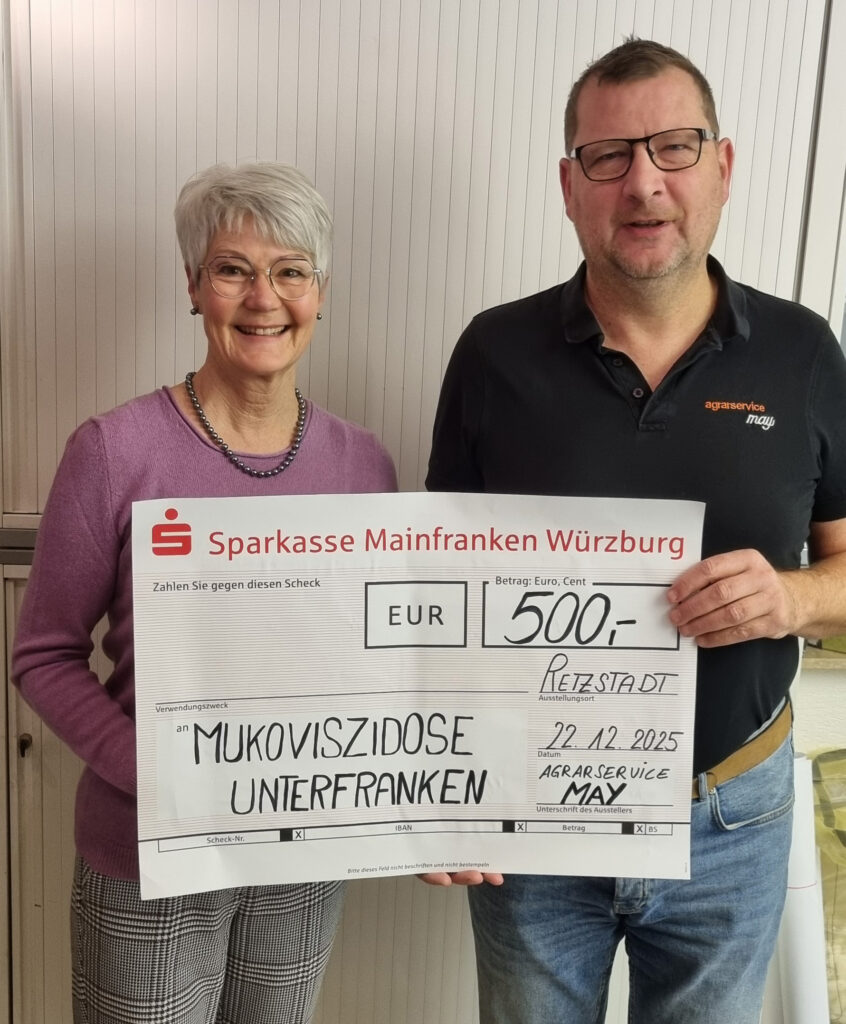 Spende von Agrarservice May – danke für die Unterstützung